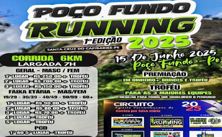  Poço Fundo Running 2025 – 1ª Edição