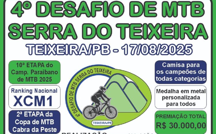  4º Desafio de MTB Serra do Teixeira