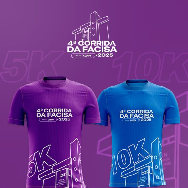 Camisa 4ª Corrida da FACISA/UFRN