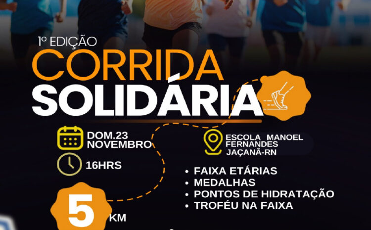  1ª Corrida Solidária Unidos Pelo Esporte